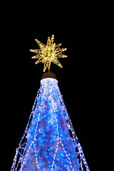 神戸ハーバーランドのクリスマスツリー