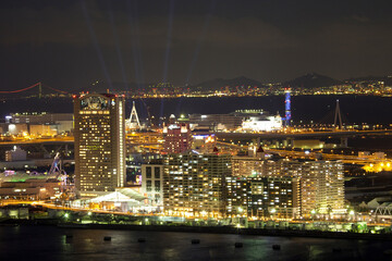 Fototapeta premium ユニバーサルポートの夜景