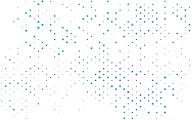 Light BLUE vector cover with spots.