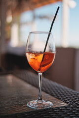 Glass with 
