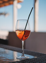Glass with 