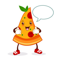pizza mascot cartoon