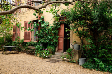 Fototapeta na wymiar Atelier de Paul Cézanne à Aix-en-Provence