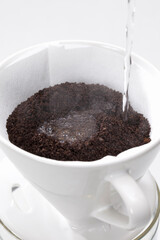 コーヒーを入れる