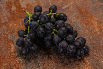 Fresh ripe sweet red grape