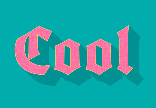 Bright Text Effect