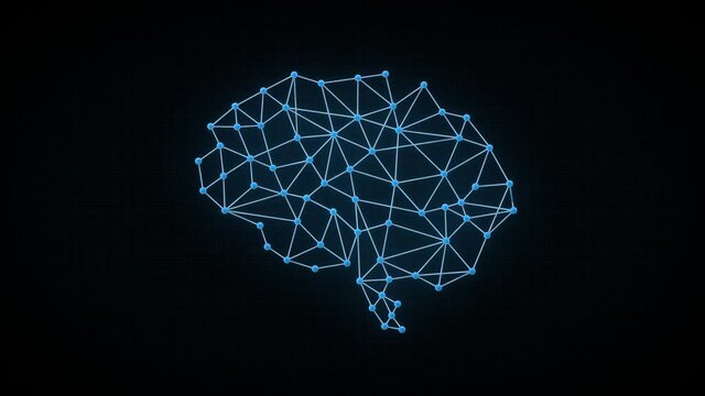 Abstract Technology Cyber Brain Plexus Patterns Background Fx/ 4k animation of an abstract hi-tech background fx with brain plexus auto revealing effect