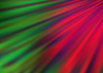 Light Green, Red vector template with repeated sticks.