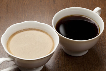 2種類のコーヒー
