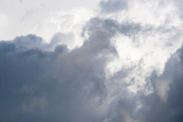 Dark Stormy Cloud Sky Background