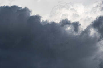 Dark Stormy Cloud Sky Background