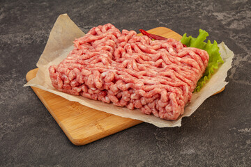 Minced meat - pork and beef