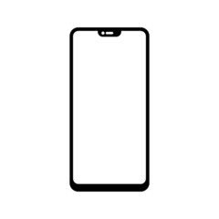 Mobile phone with blank screen