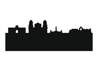 skyline of cadiz city in spain. © robcartorres