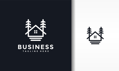 fir tree house logo