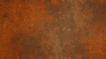 Grunge orange brown rusty dark rust metal stone background texture