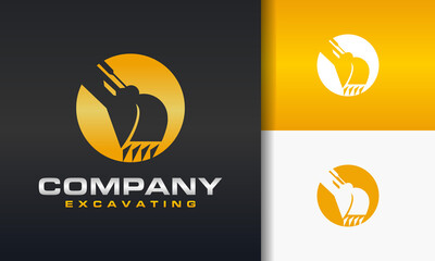 excavator circle logo