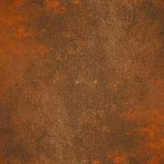 Grunge orange brown rusty dark rust metal stone background square