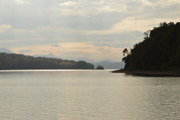 Hiking in the mountains and around the lakes of Bariloche and San Martin in Argentina