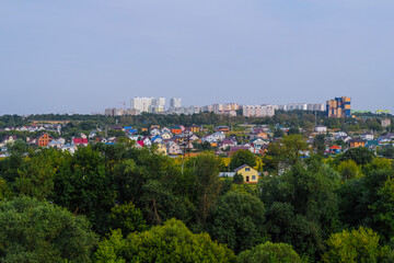 Panorama of russian city Oryol