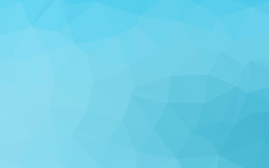 Light BLUE vector polygon abstract backdrop.