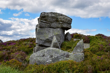 Massive Beautiful Rock Boulder Formation in Dublin Mountains