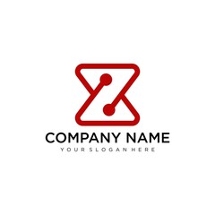 Z Letter Logo concept. Creative Minimal Monochrome Monogram emblem design template. Graphic Alphabet Symbol for Corporate Business Identity. Creative Vector element