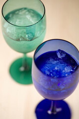 グラスの水