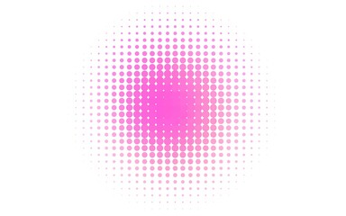 Light Pink, Blue vector template with circles.