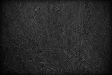 Dark grey black slate background or texture.