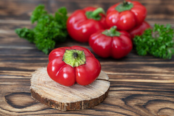 fresh red pepper