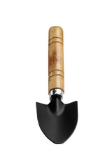shovel or tool for garden work isolated on white background