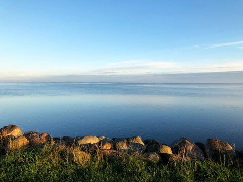 Quiet Morning By The Water In Denmark