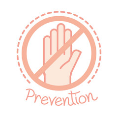 new normal, prevention avoid touching infected surfaces, after coronavirus, hand made style flat