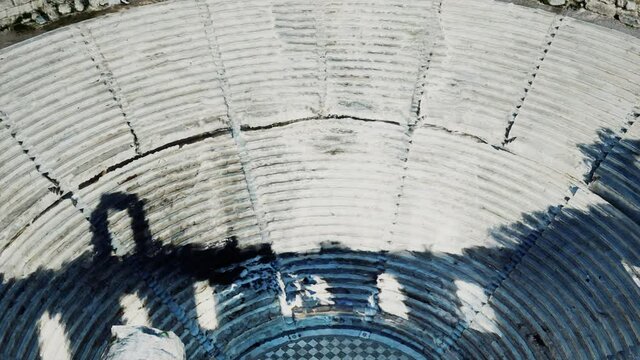 The Odeon theatre at Athens Acropolis