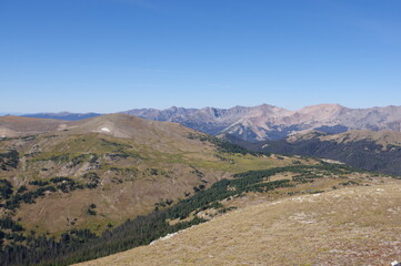 Fototapeta na wymiar National Parks, Rocky Mountain National Park, Colorado