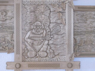 Wood carving Russia