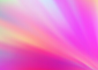 Light Pink vector bokeh template.