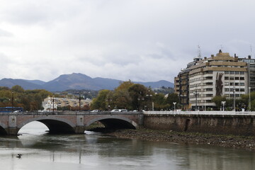 Bridge over the estuary of San Sebastian