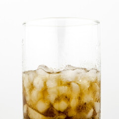 soft drink isolated on white