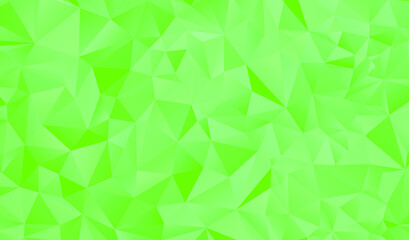 Fototapeta na wymiar Green polygonal background. Vector illustration. Follow other polygonal backgrounds in my collection.