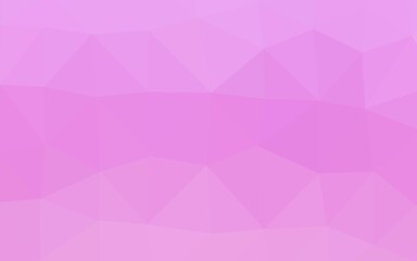 Obraz premium Light Pink vector abstract polygonal layout.