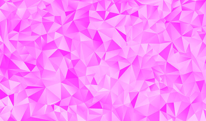 Pink polygonal background. Vector illustration. Follow other polygonal backgrounds in my collection.