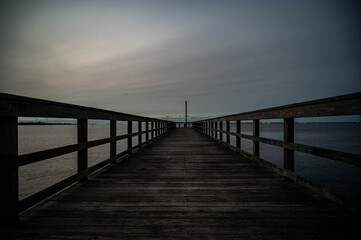 Fototapeta na wymiar Sunset at the Pier 