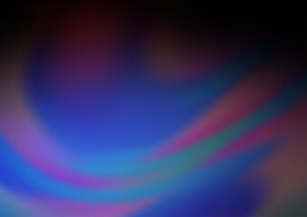 Dark Blue, Red vector blur pattern.