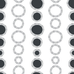 Hand drawn various shapes. Vector