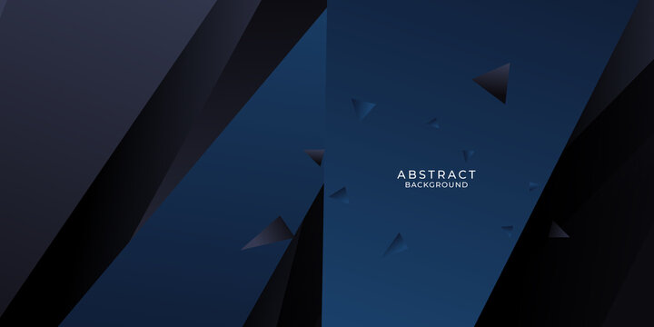 Abstract background dark blue black with modern corporate concept and 3d layer