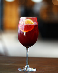 the process of making an alcoholic cocktail