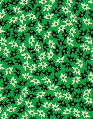 花柄のパターン