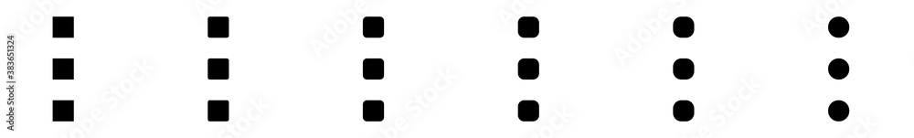 Poster more icon black | more text illustration | website user symbol | set logo | web setting dots sign | 